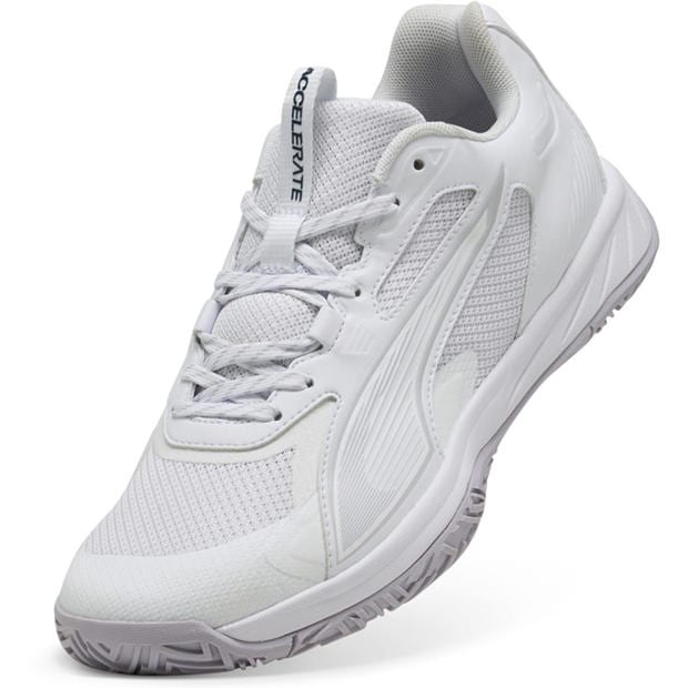 White-Lilac - Puma - Women's Accelerate Pro W+ 4 Game On Handball Trainers