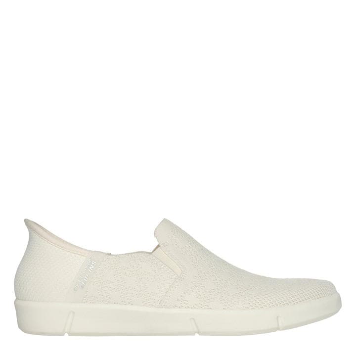 Skechers Women's White Breezest Slip On Trainers in Size 2, Sports Direct