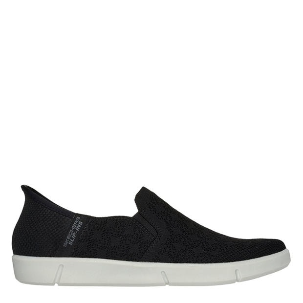 Black - Skechers - Women's Breezest Slip On Trainers
