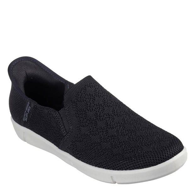 Black - Skechers - Women's Breezest Slip On Trainers
