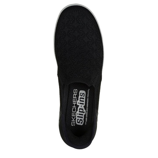 Black - Skechers - Women's Breezest Slip On Trainers