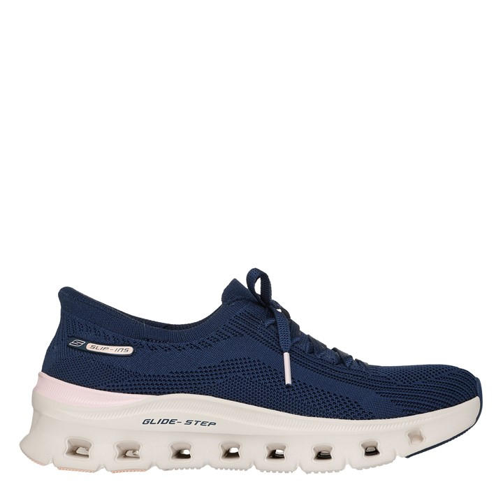 Skechers Women's Blue Low-Top Trainers in Size 6, Sports Direct