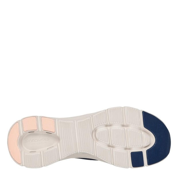 Navy - Skechers - Womens Low-Top Trainers