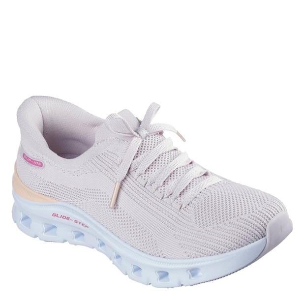 Lavender - Skechers - Womens Low-Top Trainers