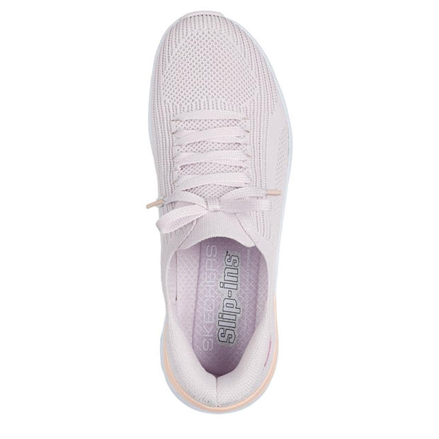 Lavender - Skechers - Womens Low-Top Trainers