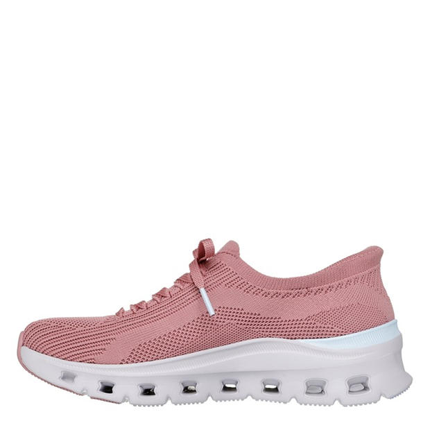 Mauve - Skechers - Womens Low-Top Trainers