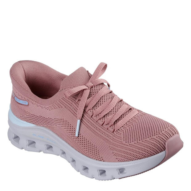 Mauve - Skechers - Womens Low-Top Trainers