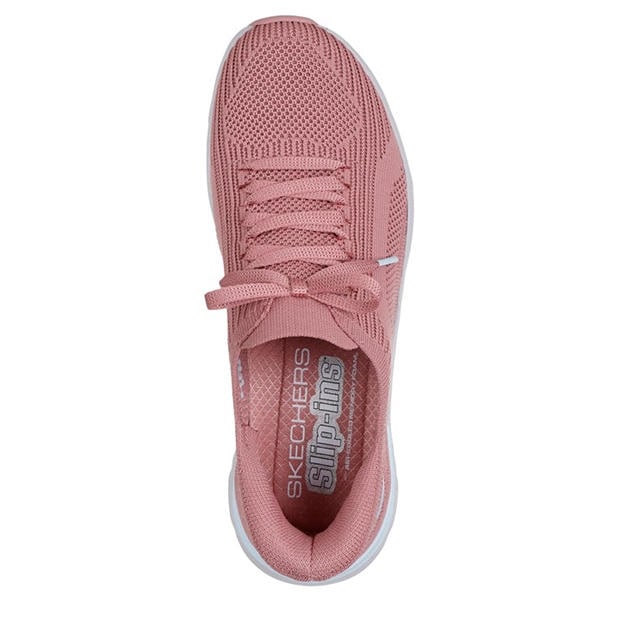 Mauve - Skechers - Womens Low-Top Trainers