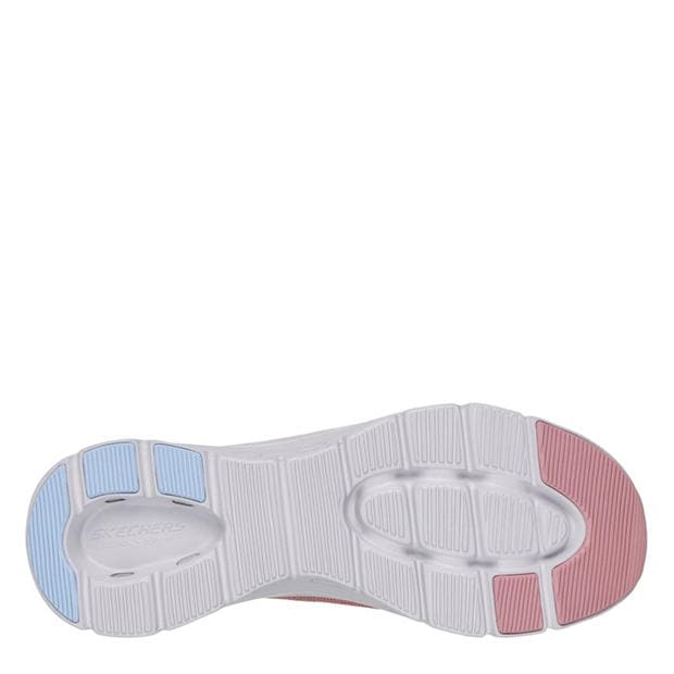 Mauve - Skechers - Womens Low-Top Trainers