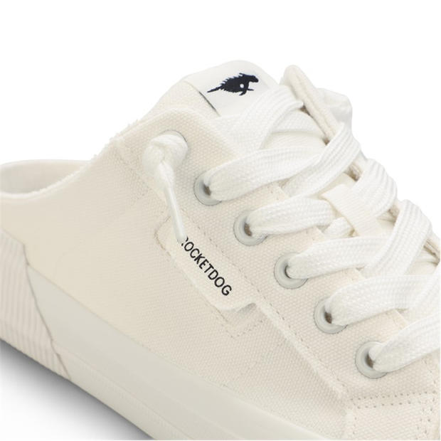 White - Rocket Dog - Rocket Cheery Mule T Ld99
