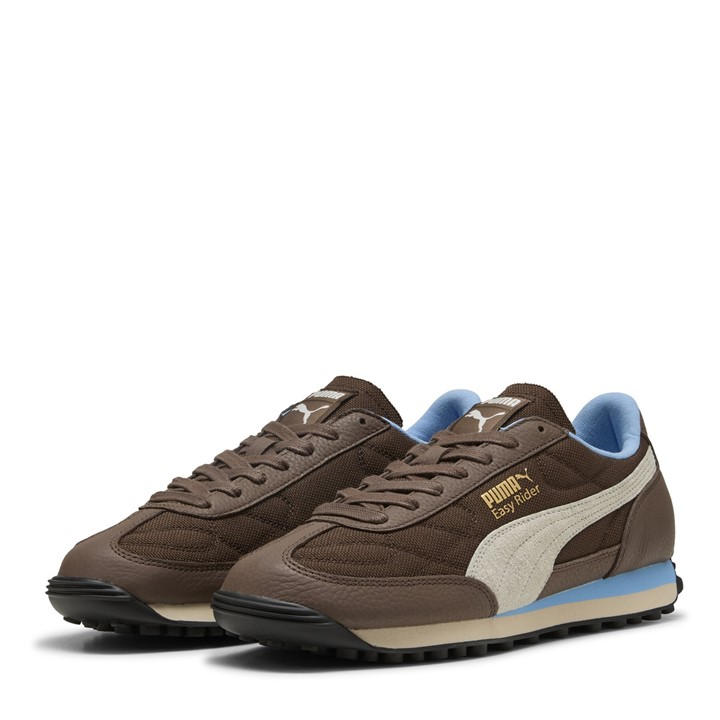 Puma Women's Brown Easy Rider Low-Top Trainers in Size 6, Sports Direct