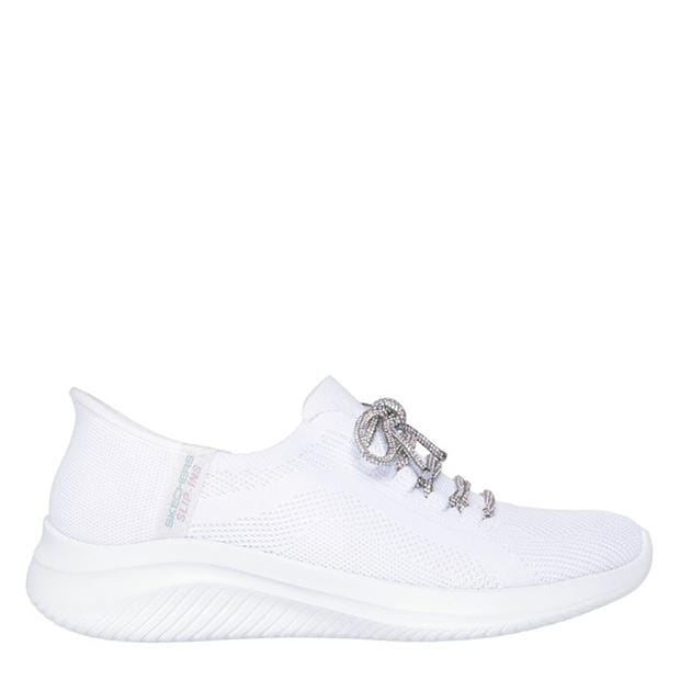 White - Skechers - Women's Low-Top Trainers