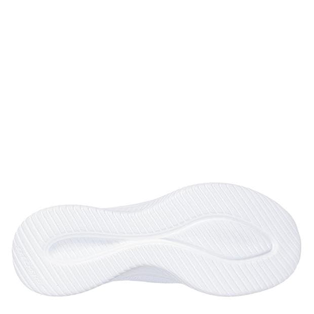 White - Skechers - Women's Low-Top Trainers