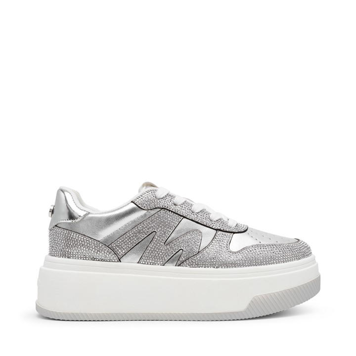 Steve Madden Women's Silver Dynamo-R Chunky Trainers in Size 4, Sports Direct