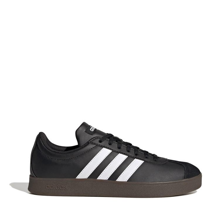 Adidas Women's Black Vl Court Base Shoes in Size 8, Sports Direct