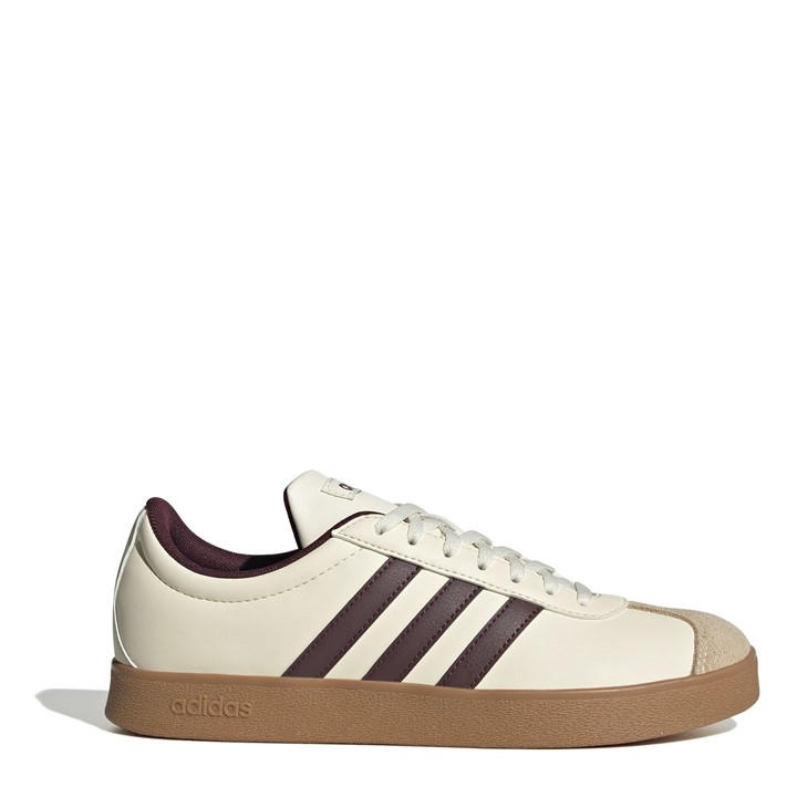 Adidas Women's White Vl Court Base Shoes Size 6.5