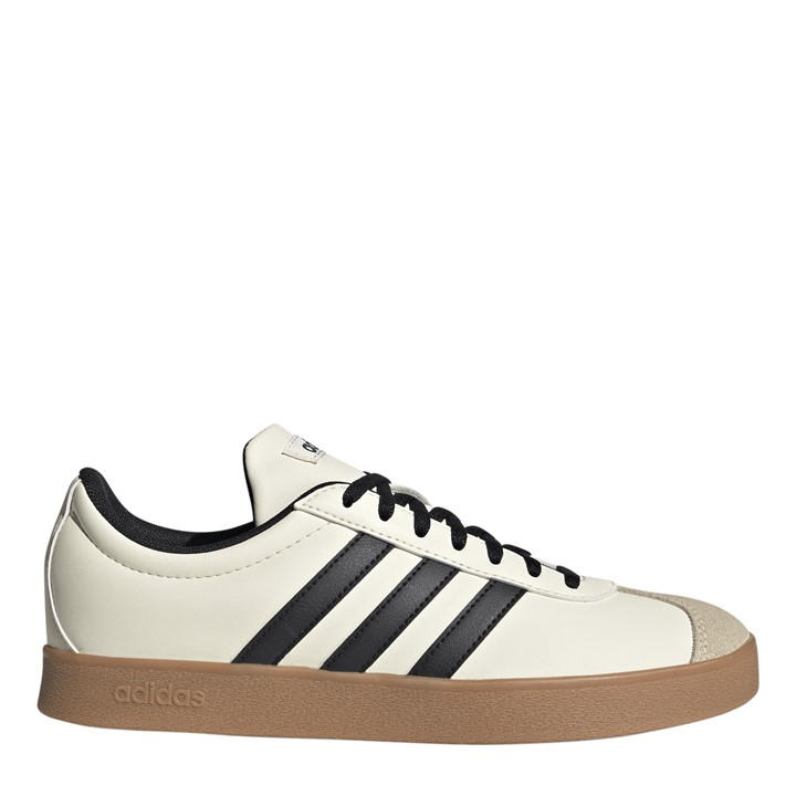 Adidas Women's White Vl Court Base Shoes in Size 7, Sports Direct