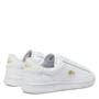 WHT/GLD - Lacoste - Womens Carnaby Set Leather Shoes