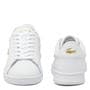 WHT/GLD - Lacoste - Womens Carnaby Set Leather Shoes