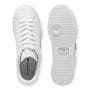 WHT/GLD - Lacoste - Womens Carnaby Set Leather Shoes