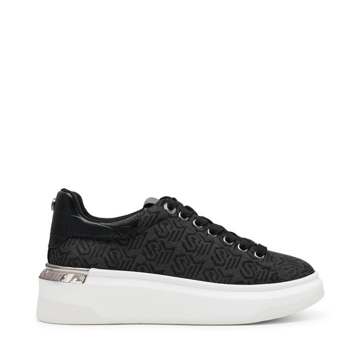 Steve Madden Women's Black Glider 2 Chunky Trainers in Size 4, Sports Direct