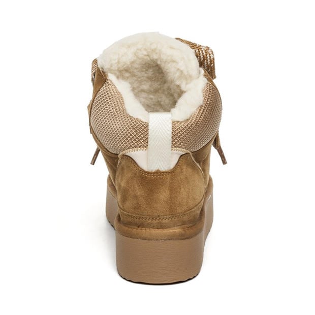 Chestnut Suede - Steve Madden - Women's Paci Chunky Trainers