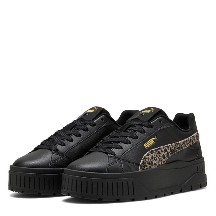Puma Women's Black Karmen Ii Low-Top Trainers in Size 8, Sports Direct