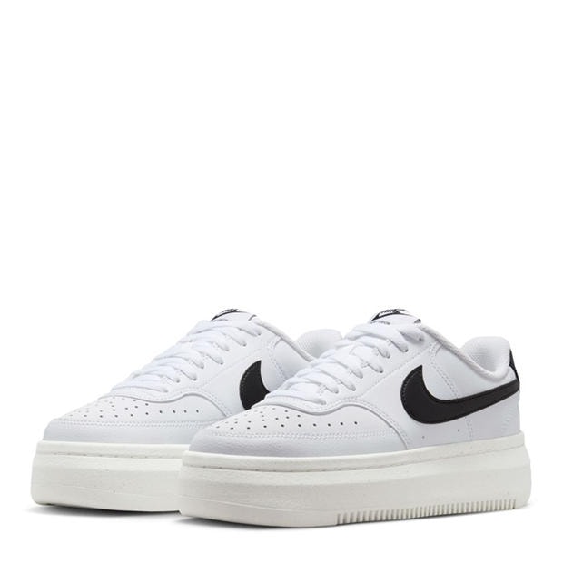 White/Black - Nike - Women's Low-Top Trainers