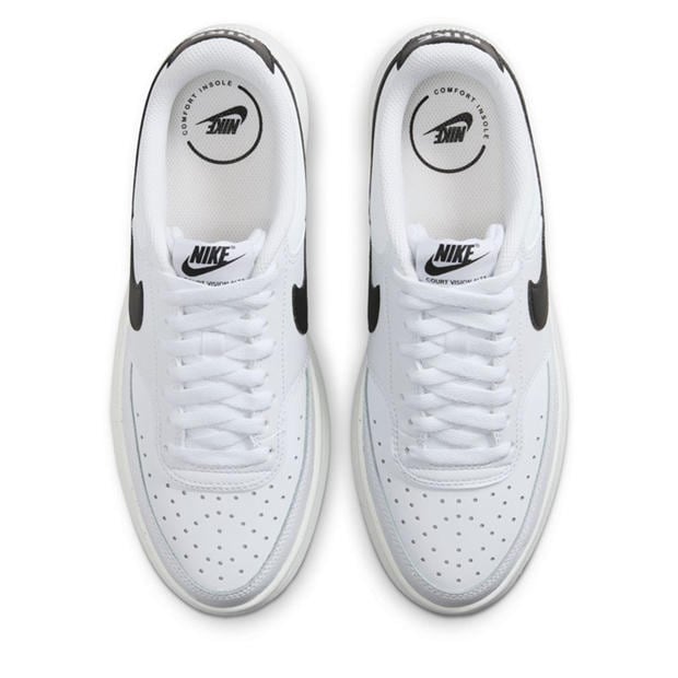 White/Black - Nike - Women's Low-Top Trainers