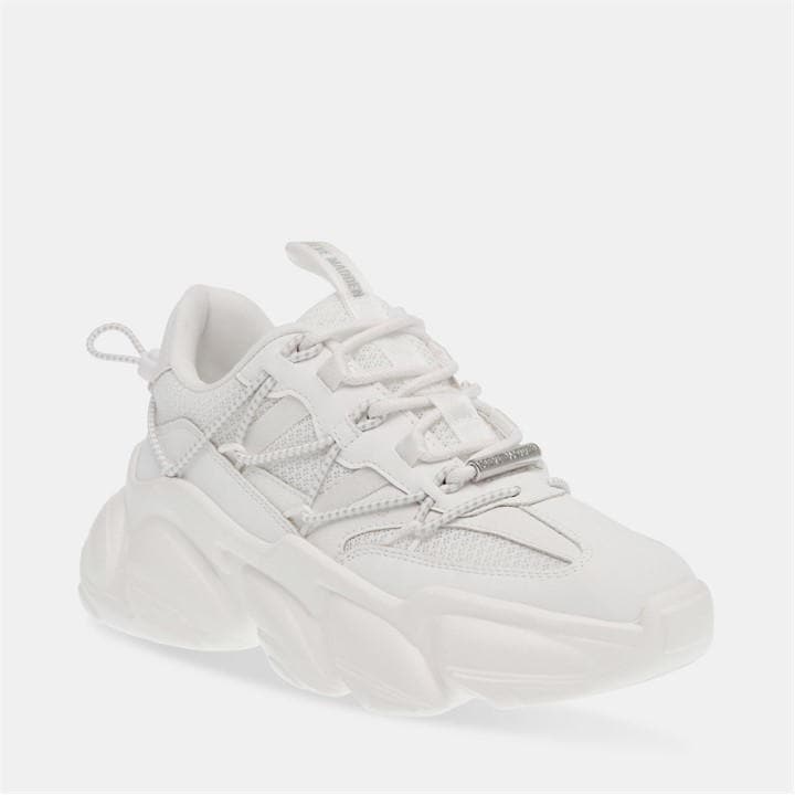 Steve Madden Women's White Madden Spectator Tra in Size 3, Sports Direct