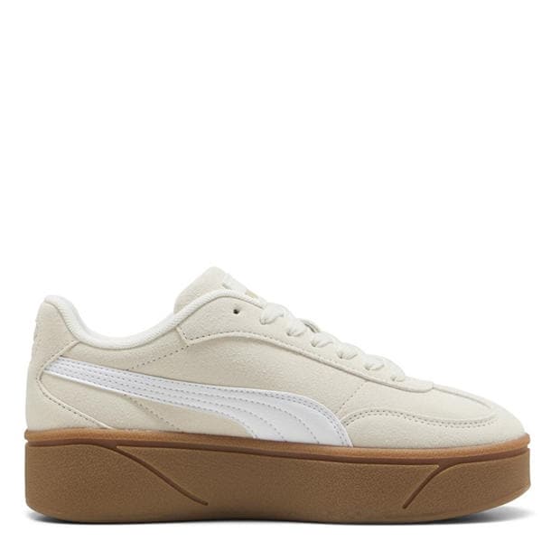 Alpine Snow/Gum - Puma - Puma Club Era II Platform Trainers