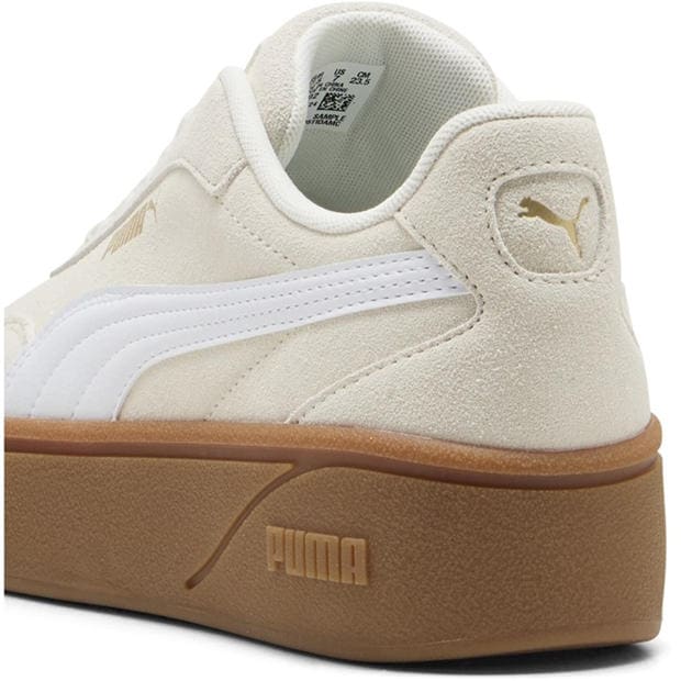 Alpine Snow/Gum - Puma - Puma Club Era II Platform Trainers