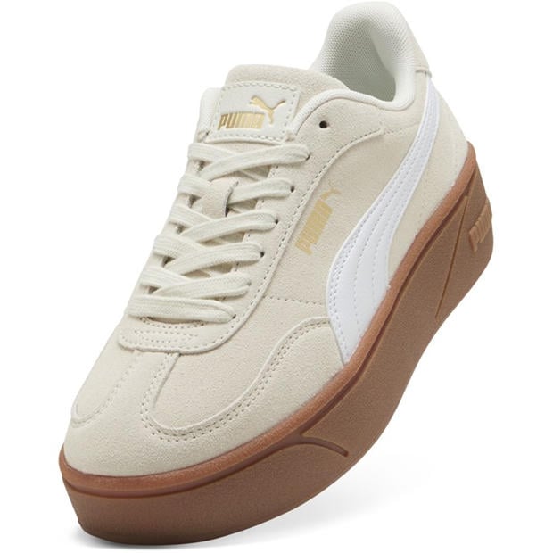 Alpine Snow/Gum - Puma - Puma Club Era II Platform Trainers