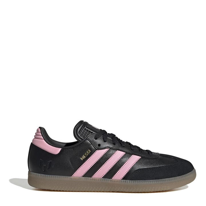 Adidas Women's Black Messi Samba Trainers in Size 7, Sports Direct