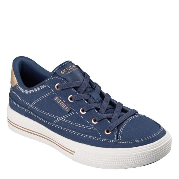 Navy Cnvs/Rose - Skechers - Skechers Arch Fit Ga Ld63