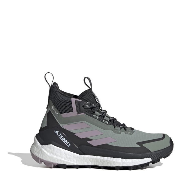 Adidas Women's Green Terrex Free Hiker 2.0 Gore-Tex Hiking Shoes