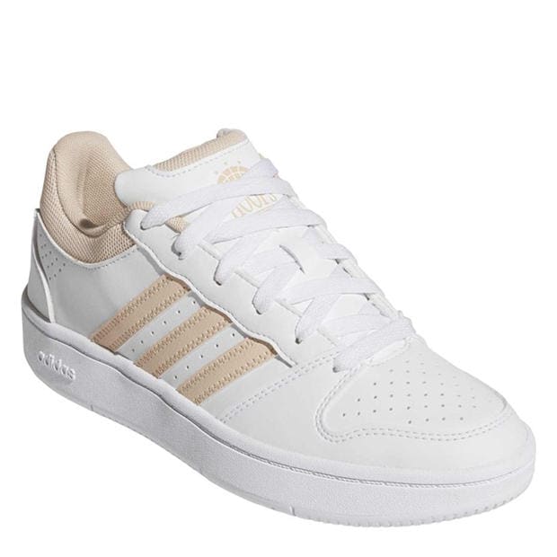 Ftwr White/Halo - adidas - Women's Hoops Classic Court Trainers