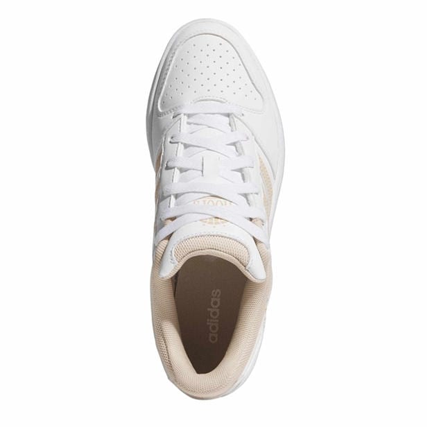 Ftwr White/Halo - adidas - Women's Hoops Classic Court Trainers