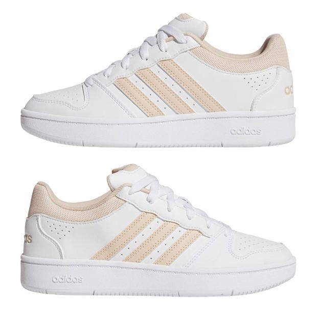 Ftwr White/Halo - adidas - Women's Hoops Classic Court Trainers