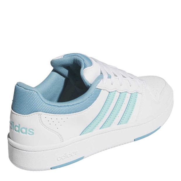 Ftwr White/Flas - adidas - Women's Hoops Classic Court Trainers