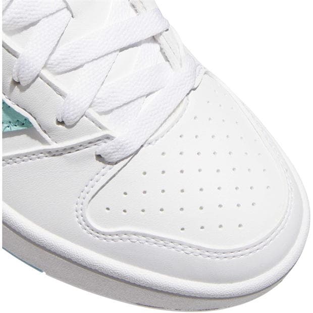 Ftwr White/Flas - adidas - Women's Hoops Classic Court Trainers