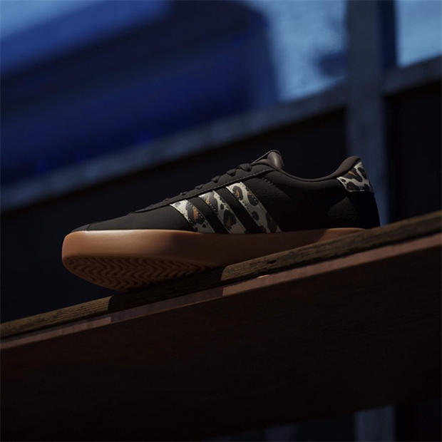 Brown/Leopard - adidas - VL Court 3.0 Womens