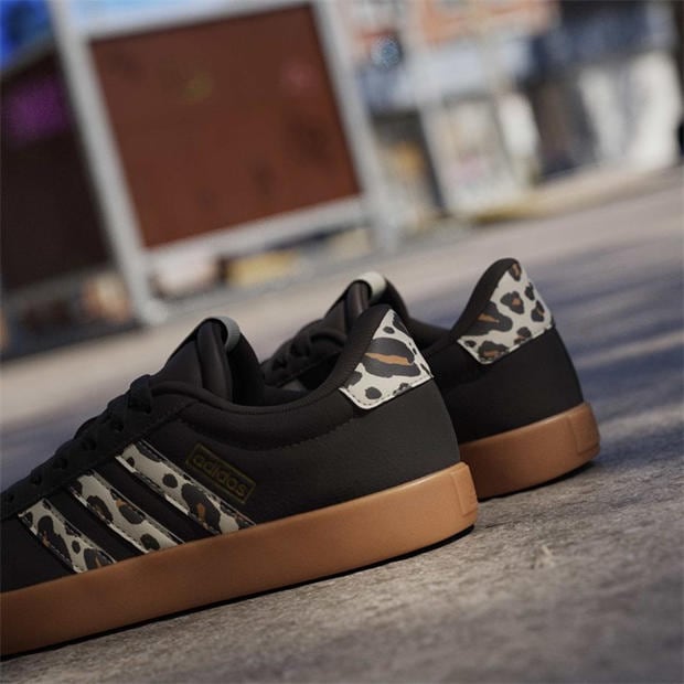 Brown/Leopard - adidas - VL Court 3.0 Womens
