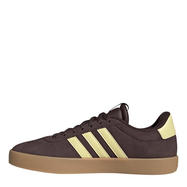 Maroon/Yellow - adidas - VL Court 3.0 Womens