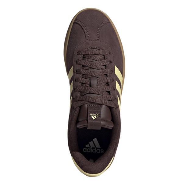 Maroon/Yellow - adidas - VL Court 3.0 Womens