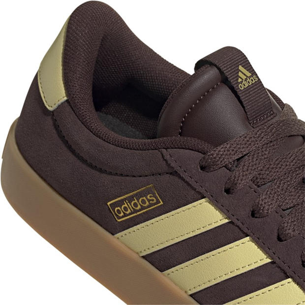 Maroon/Yellow - adidas - VL Court 3.0 Womens