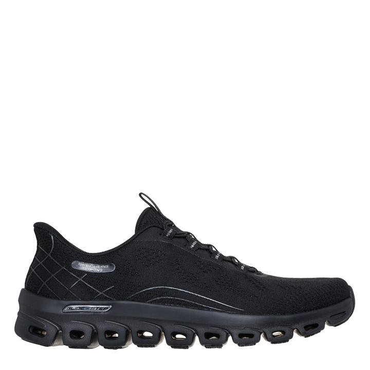 Skechers Women's Black Slip On Trainers in Size 7, Sports Direct