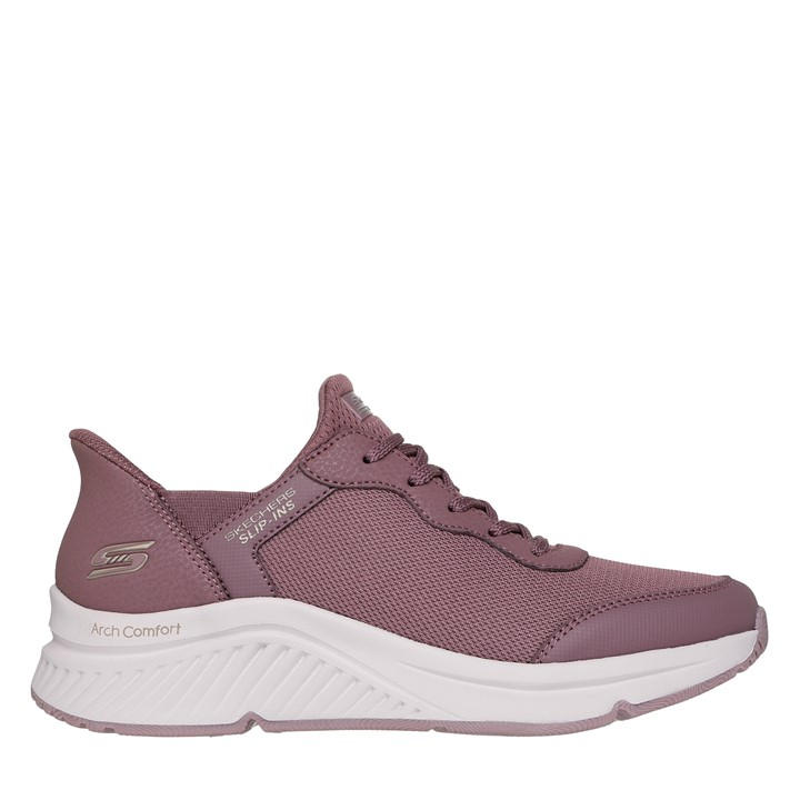 Skechers Women's Pink Slip On Trainers in Size 4, Sports Direct