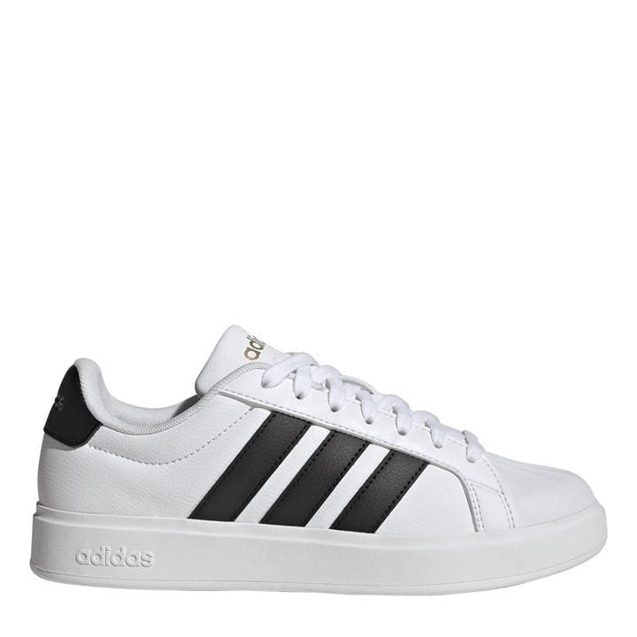 Adidas Women's White Streettalk Trainers in Size 5, Sports Direct