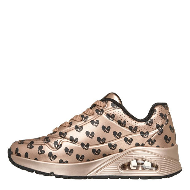 Rose Gold - Skechers - Women's Casual Low-Top Trainers